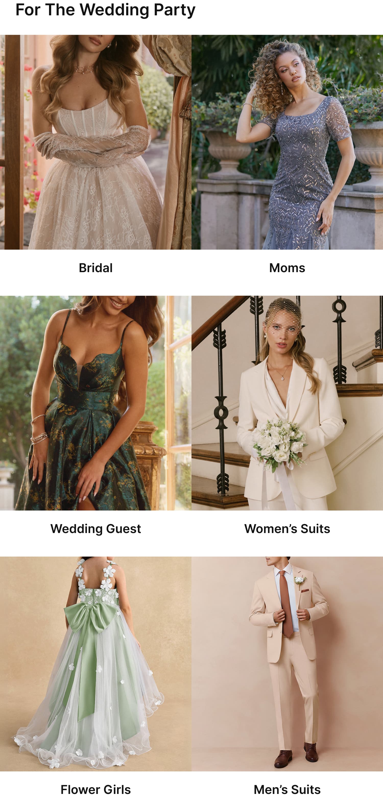 For The Wedding Party,link, image