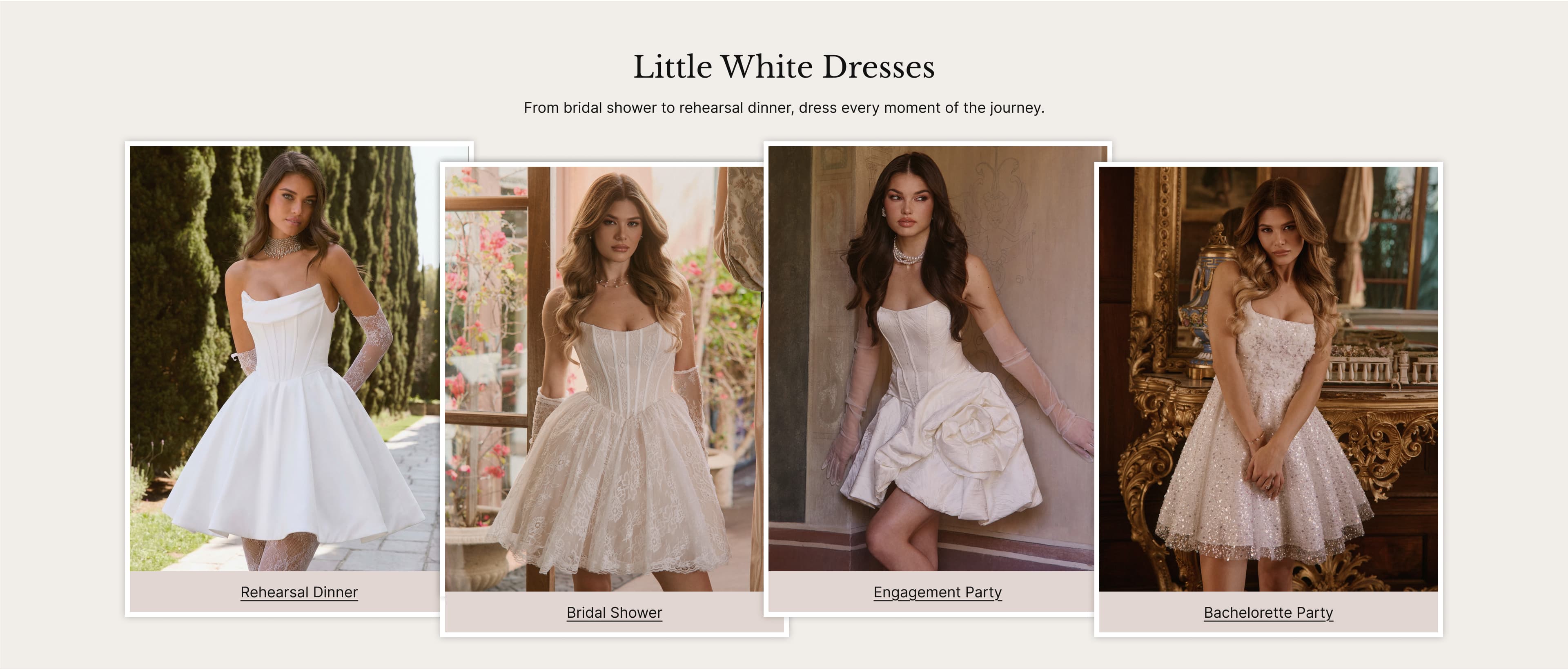 Little White Dresses