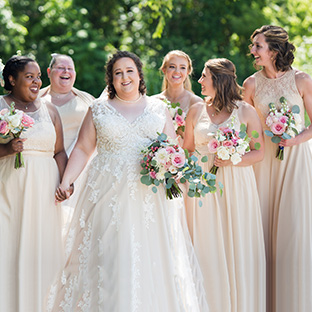 bridal party dresses online