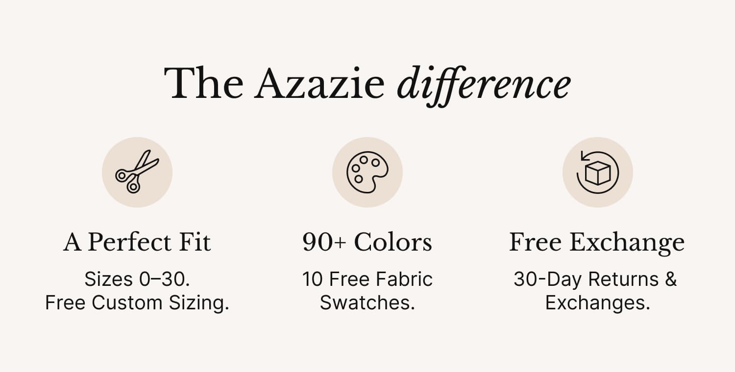 The Azazie difference,link, image