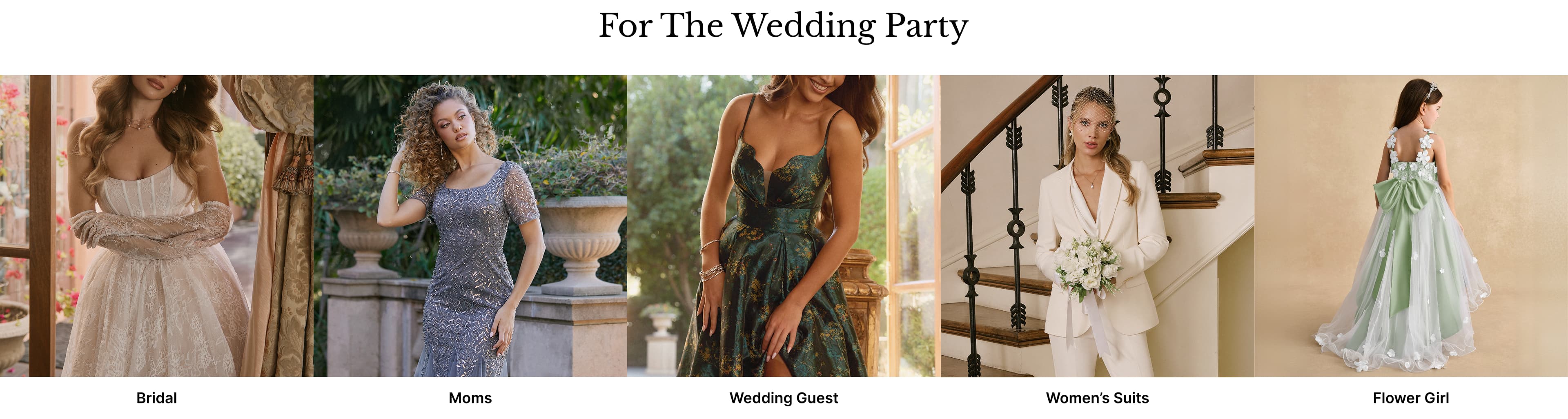 For The Wedding Party