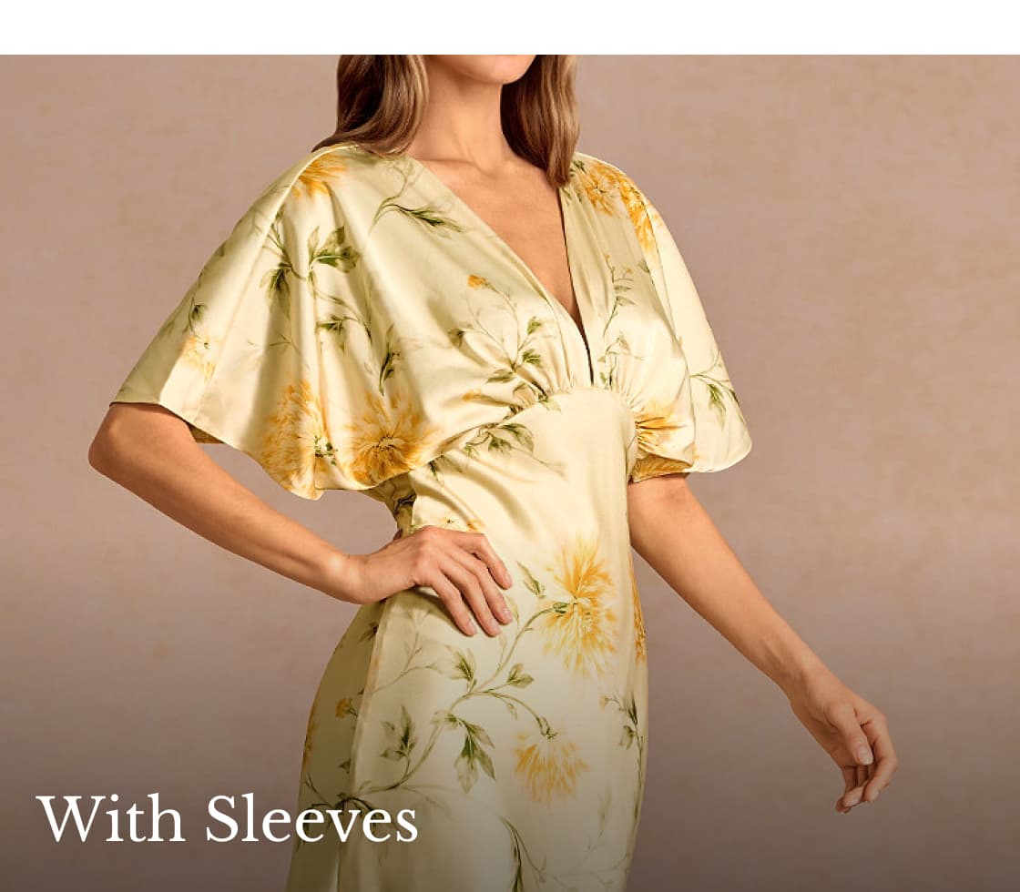 with sleeves