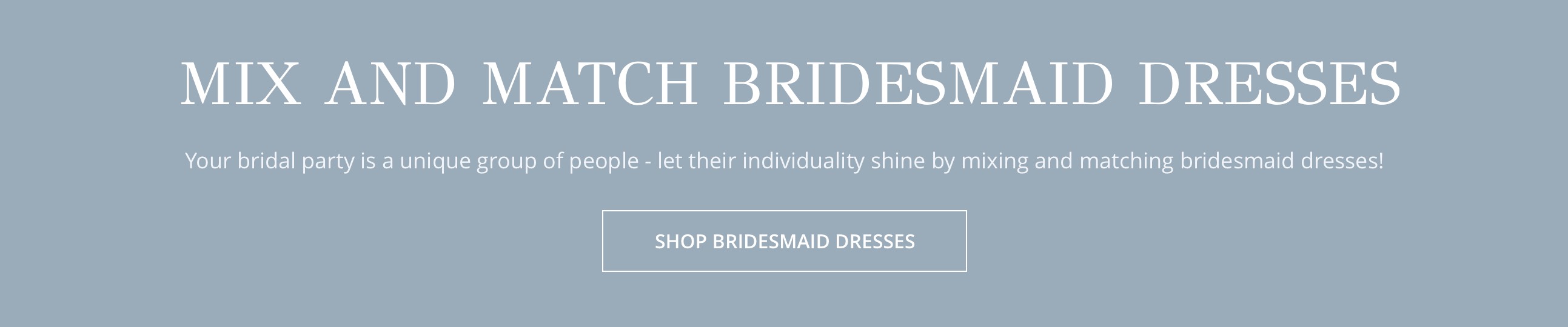 all bridesmaid dresses