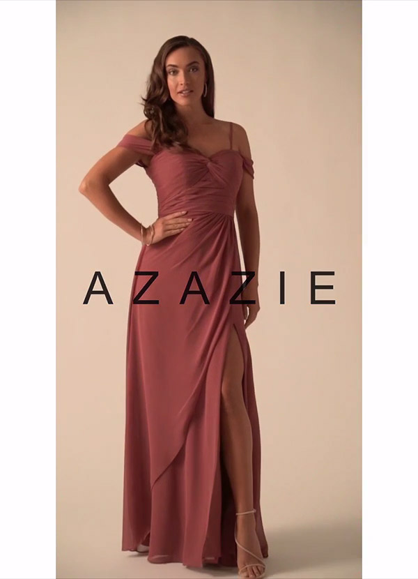 Millie A-Line Sweetheart Neckline Chiffon Convertible Dress