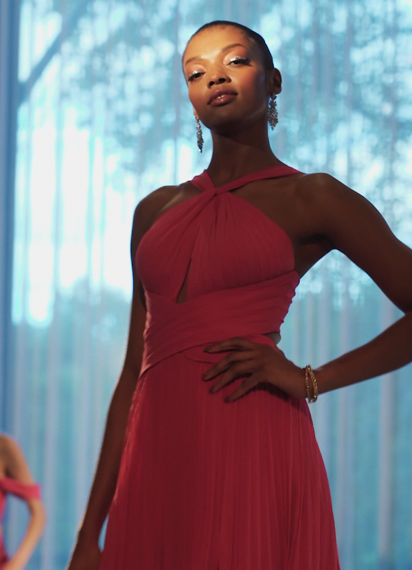 Christian Siriano Bridal for Azazie 1009 Champagne Bridesmaid Dresses