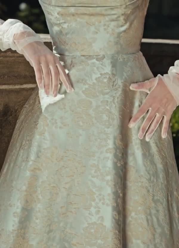 Kleid Lilla Vintage Blau image1